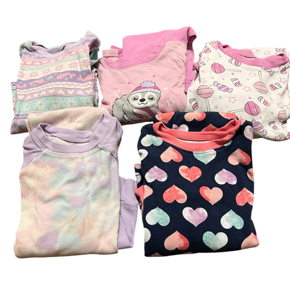 Kirkland Signature Kids Pajama Set - Pink, Blue, and Pastel